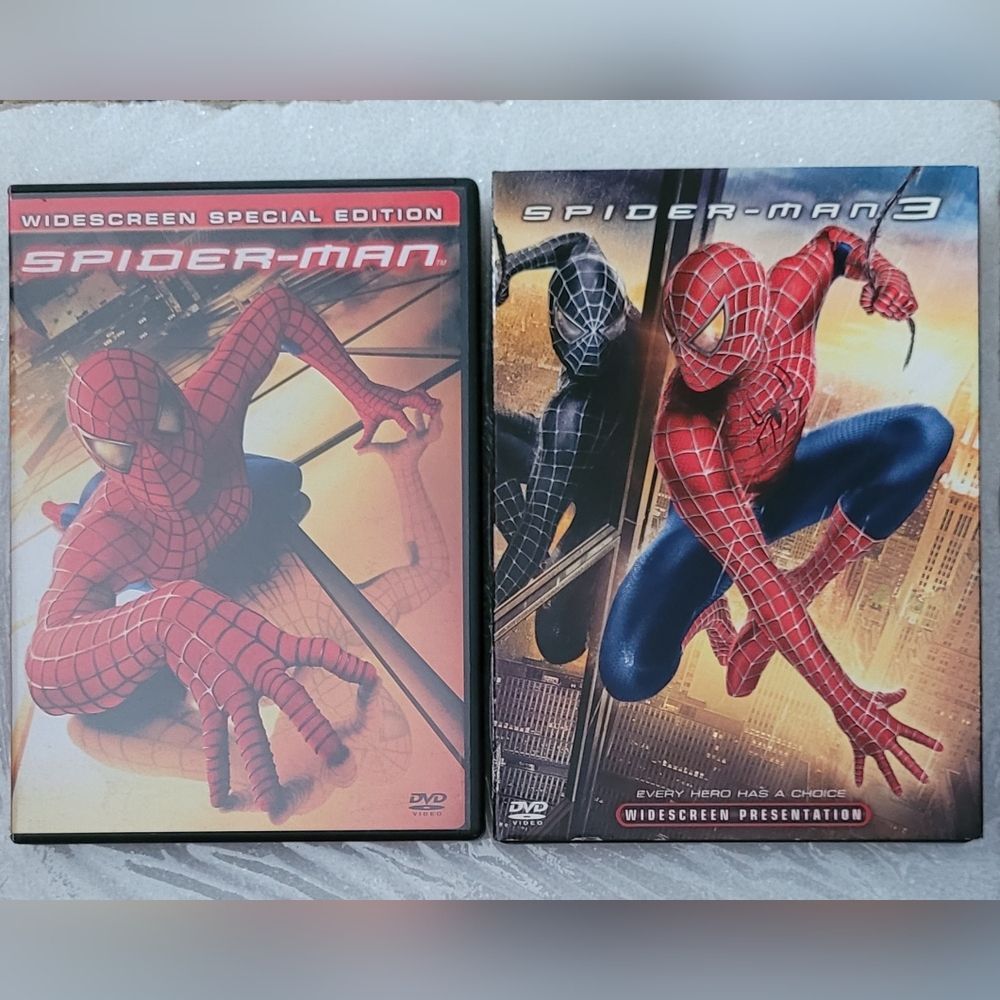 Spiderman 1 & 3 DVD bundle